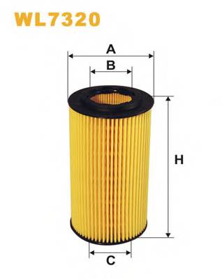 WIX FILTERS WL7320 Масляный фильтр