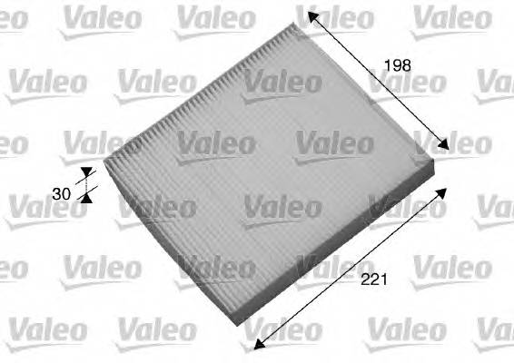 VALEO 698869 Фільтр, повітря у