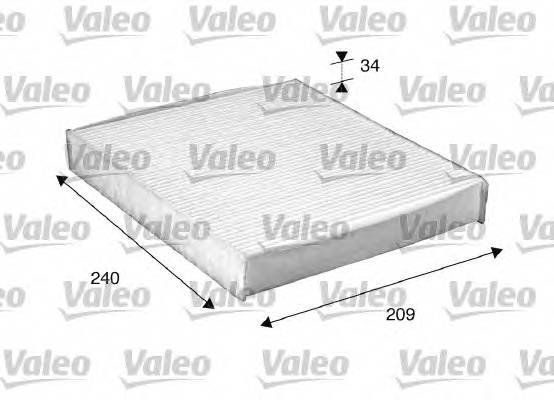 VALEO 698882 Фільтр, повітря у