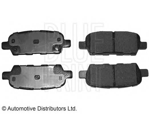 BLUE PRINT ADN142137 Комплект тормозных колодок,