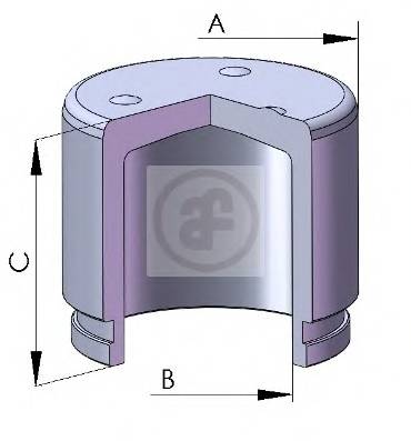 AUTOFREN SEINSA D025240 Поршень, корпус скоби