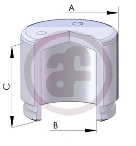 AUTOFREN SEINSA D02572 Поршень, корпус скоби