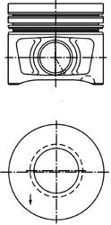 KOLBENSCHMIDT 40387610 Поршень