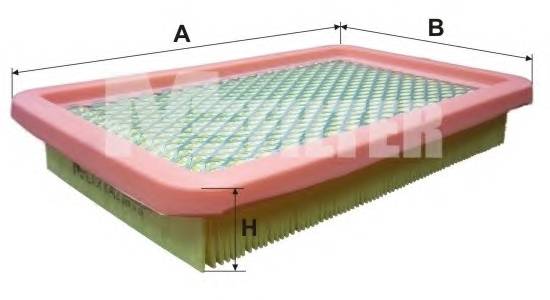 MFILTER K412 Фільтр салону