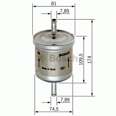 BOSCH 0 450 905 318 Топливный фильтр