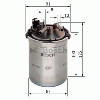 BOSCH 0 450 906 426 Топливный фильтр