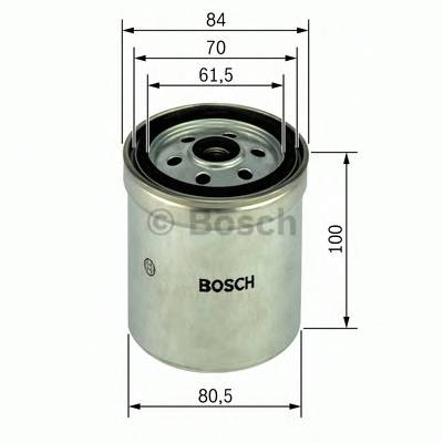 BOSCH 1 457 434 123 Паливний фільтр