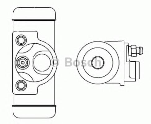 BOSCH F 026 002 344 Колісний гальмівний циліндр