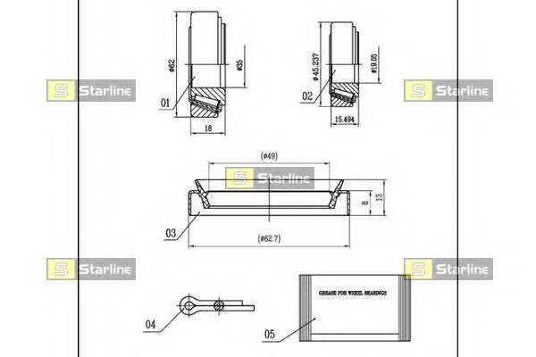 STARLINE LO01465 