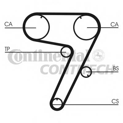 CONTITECH CT931 Ремень ГРМ