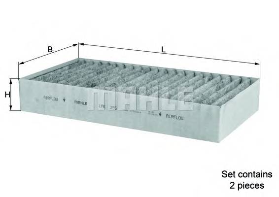 KNECHT LAK 295/S Фільтр, повітря у