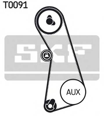 SKF VKMA 01002 Комплект ремня ГРМ