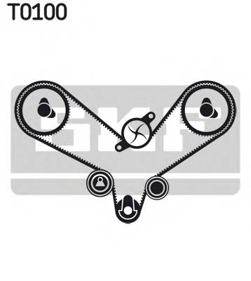 SKF VKMA 01200 Комплект ремня ГРМ