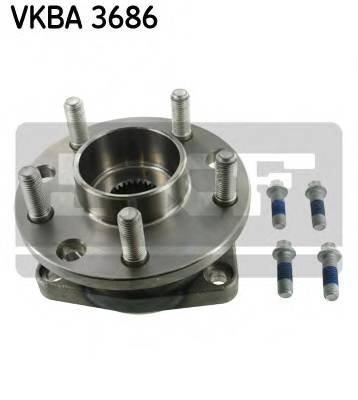 SKF VKBA 3686 Комплект підшипника маточини