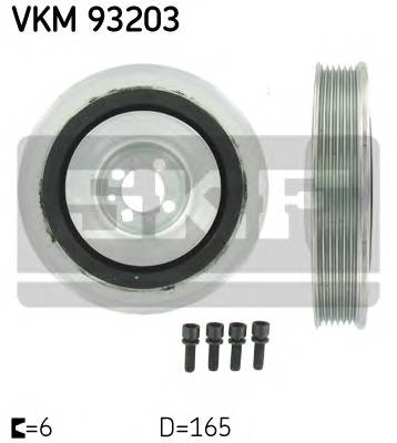 SKF VKM 93203 Ремінний шків, колінчастий