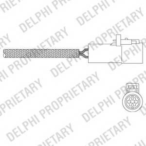 DELPHI ES20349-12B1 Лямбда-зонд