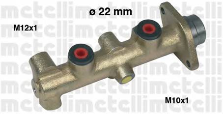 METELLI 05-0096 Главный тормозной цилиндр