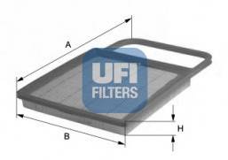 UFI 30.196.00 Воздушный фильтр