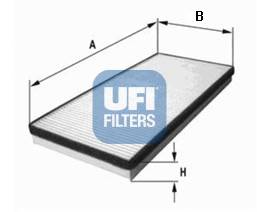 UFI 53.004.00 Фильтр, воздух во