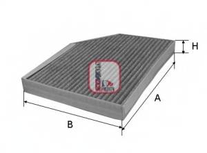 SOFIMA S 4168 CA Фільтр, повітря у