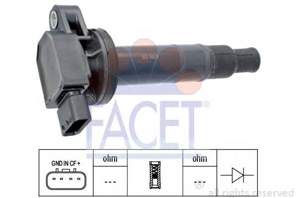 FACET 9.6359 Котушка запалювання