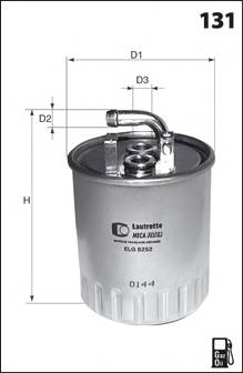 MECAFILTER ELG5313 Топливный фильтр