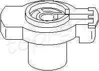 TOPRAN 100 244 Бегунок распределителя зажигани