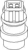 TOPRAN 103 567 Датчик, температура охлаждающей