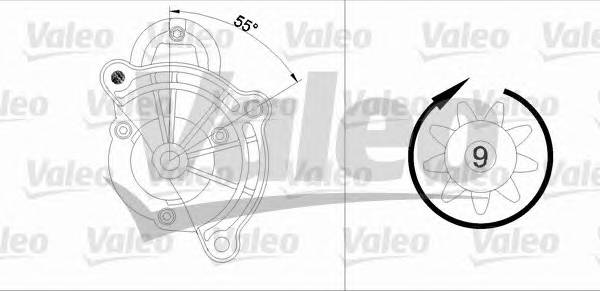 VALEO 433311 Стартер