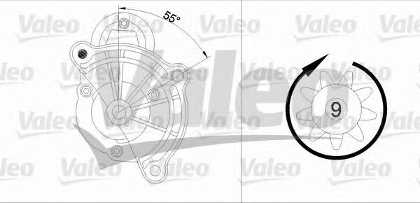 VALEO 455748 Стартер