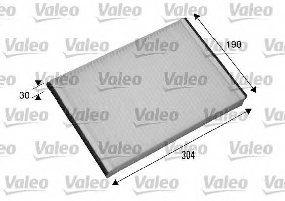 VALEO 698874 Фільтр, повітря у