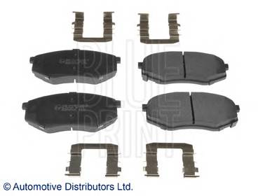 BLUE PRINT ADG042125 Комплект гальмівних колодок,