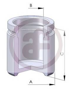 AUTOFREN SEINSA D02556 Поршень, корпус скоби