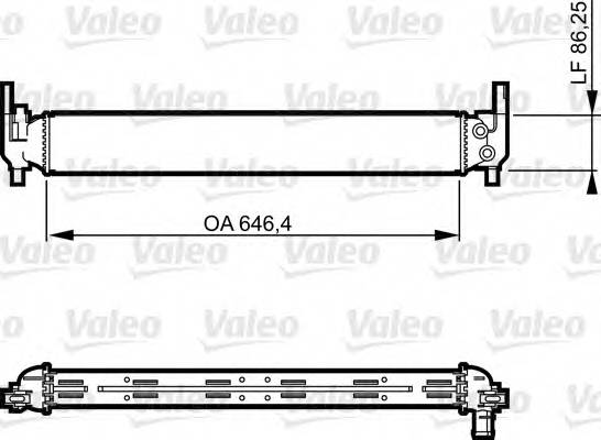 VALEO 735310 Радиатор, охлаждение двигателя