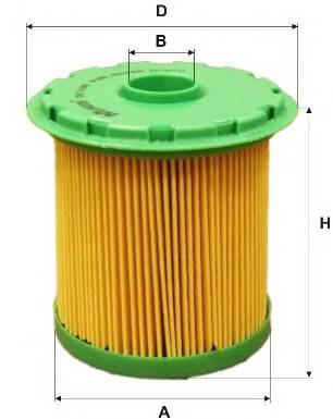 MFILTER DE3105 Паливний фільтр