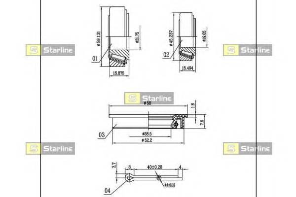 STARLINE LO00523 