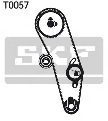 SKF VKMA 01020 Комплект ременя ГРМ