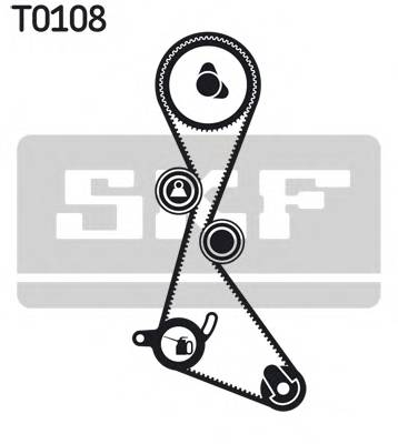 SKF VKMA 06103 Комплект ременя ГРМ