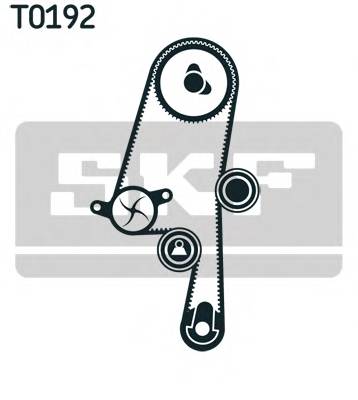 SKF VKMA 06220 Комплект ременя ГРМ