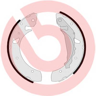 BREMBO S 83 507 Комплект тормозных колодок