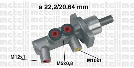 METELLI 05-0383 Главный тормозной цилиндр