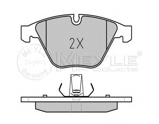 MEYLE 0252416120PD KLOCKI HAM. BMW