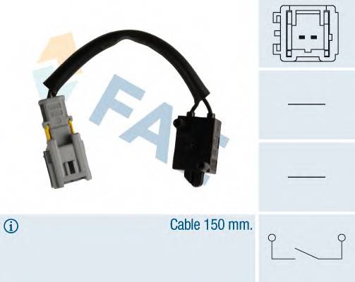 FAE 24907 Выключатель, привод сцепления