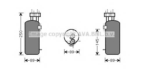 AVA QUALITY COOLING RTD330 Осушувач, кондиціонер