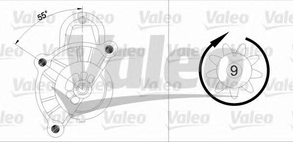 VALEO 436064 Стартер