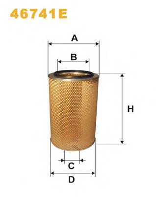 WIX FILTERS 46741E Воздушный фильтр