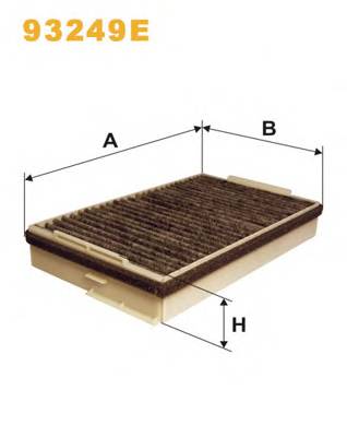 WIX FILTERS 93249E Фильтр, воздух во