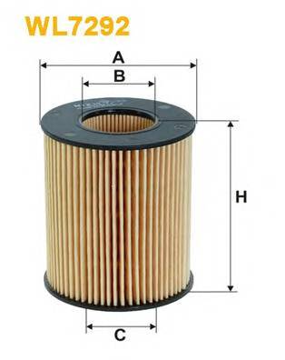 WIX FILTERS WL7292 Масляный фильтр