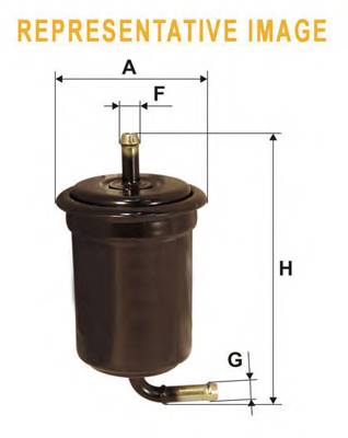 WIX FILTERS WF8422 Паливний фільтр