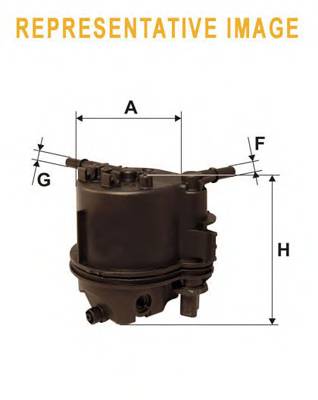 WIX FILTERS WF8360 Топливный фильтр